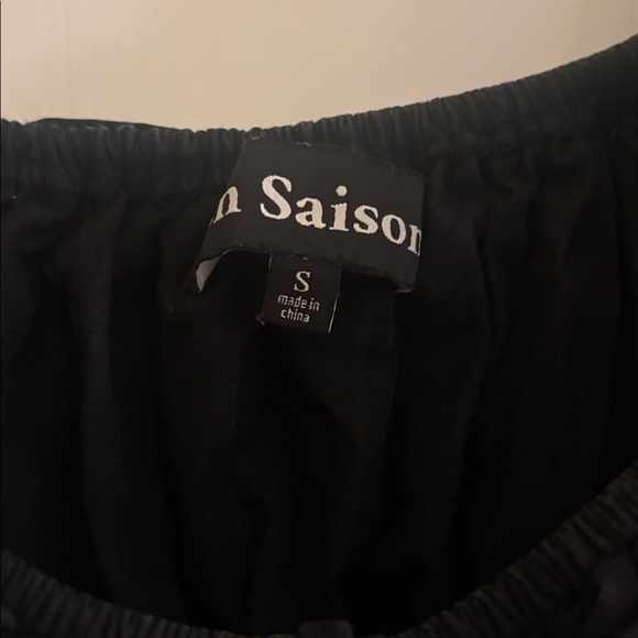 En Saison Cottagecore Black Dress - Picture 3 of 8